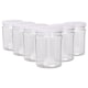 image 1 of Argon Tableware Glass Jam Jars with Lids - 450ml - Pack of 6