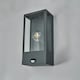image 4 of BHS Wallace Outdoor Wall Light with Sensor, Dark Grey