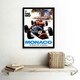 image 2 of Transport Monaco 25 Grand Prix Automobile 1967 Race Framed Wall Art Print