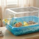 image 3 of Hamster Guinea Pig Pet Animal Terrarium Cage Play Wheel House Hutch Enclosure
