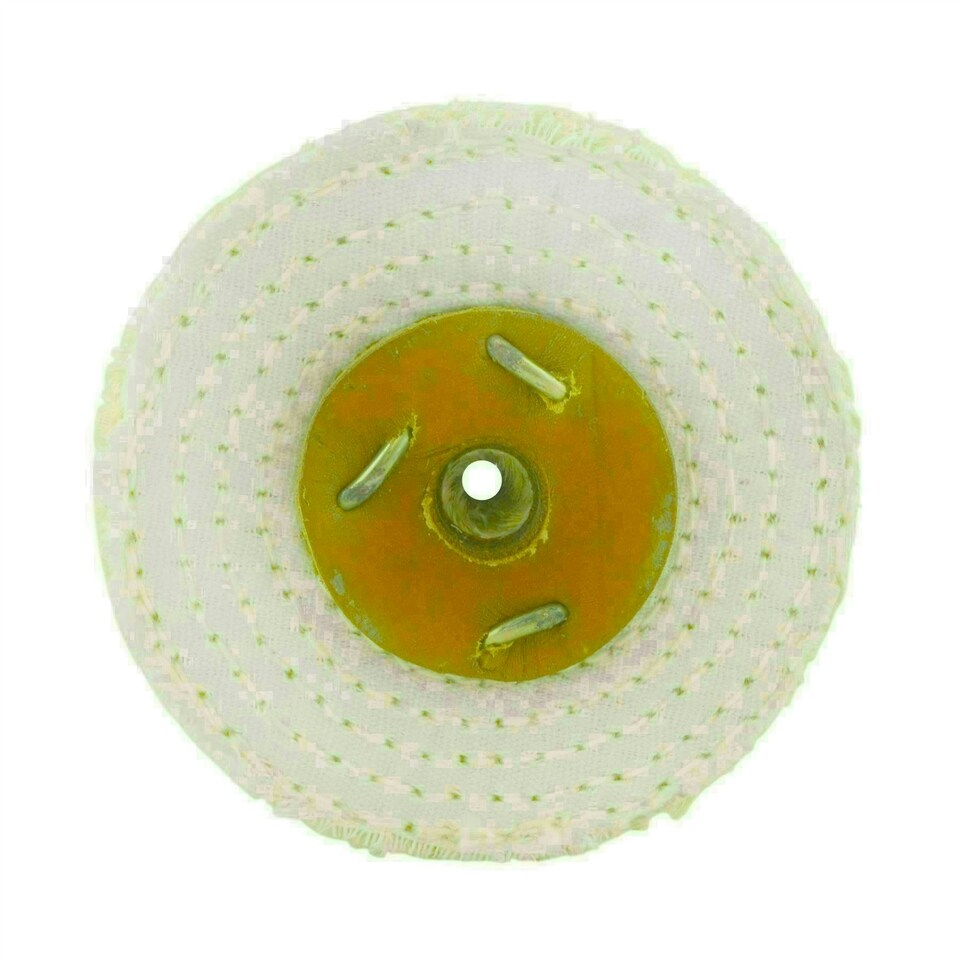 image 1 of Coarse Medium Final G Polishing Buffing Mops Sisal Floppy 4" x 2" 4 Section 3pc