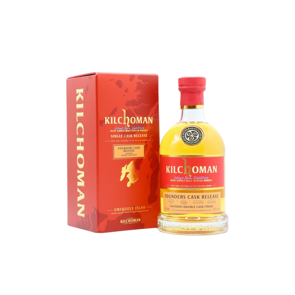 Kilchoman - Founder's Cask - Calvados Double Cask Finish 11 year old Whisky