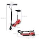 image 7 of HOMCOM Foldable Powered Scooter 120W w/ Adjustable Seat and Brake, Red