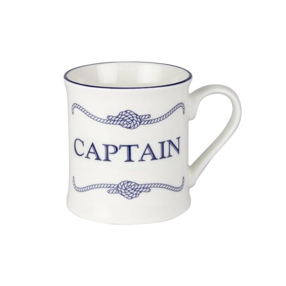 image 1 of Nauticalia China Mug Captain 275ml