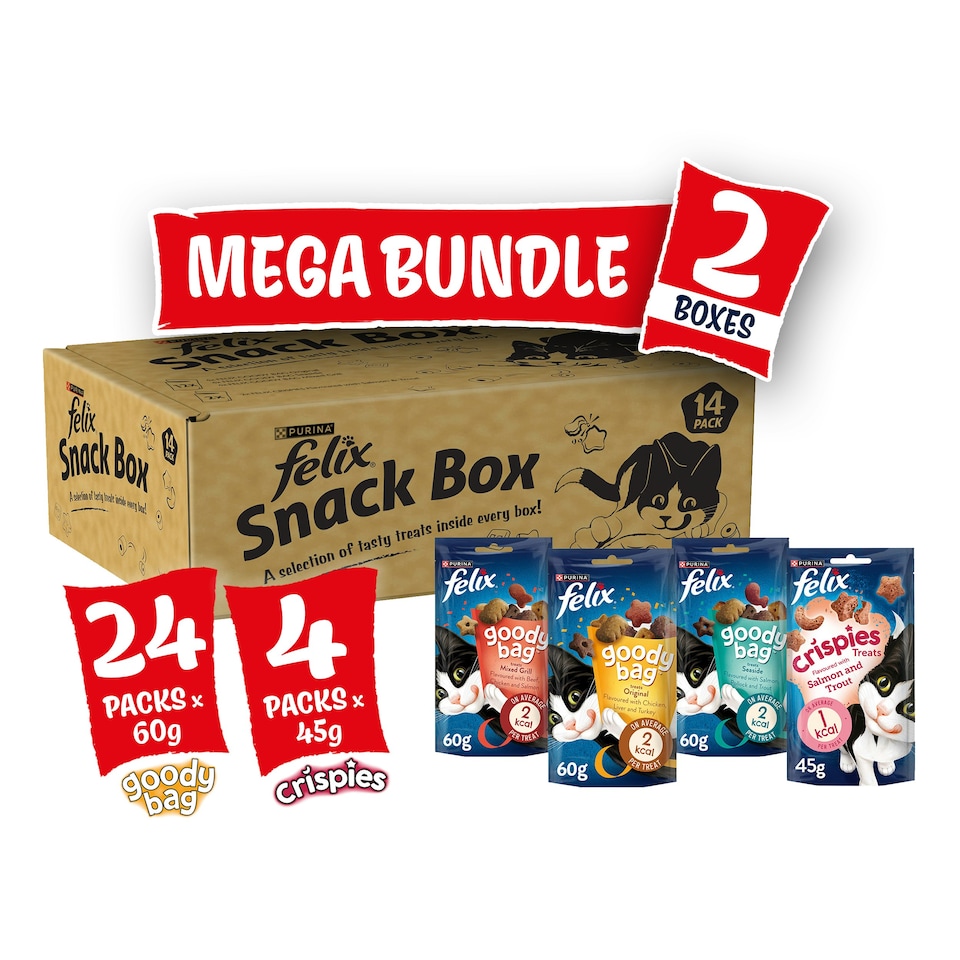 Felix Treats Mixed Pack 28Pack (Pack Of 2)