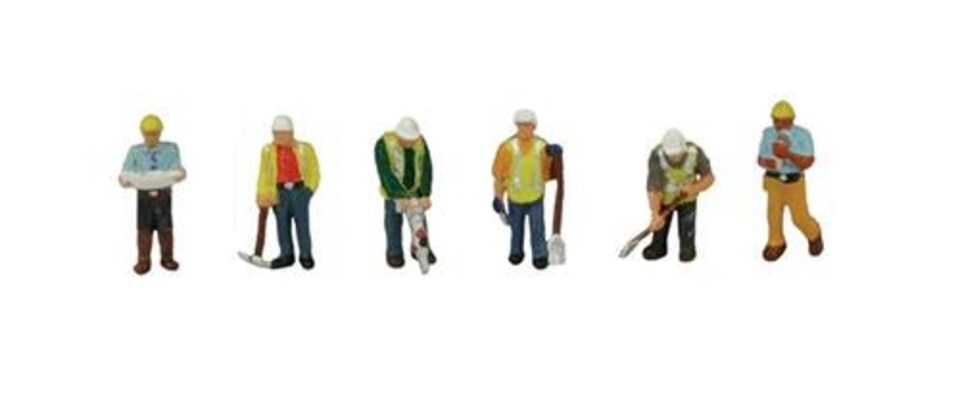 Graham Farish Civil Engineers (6) Figure Set