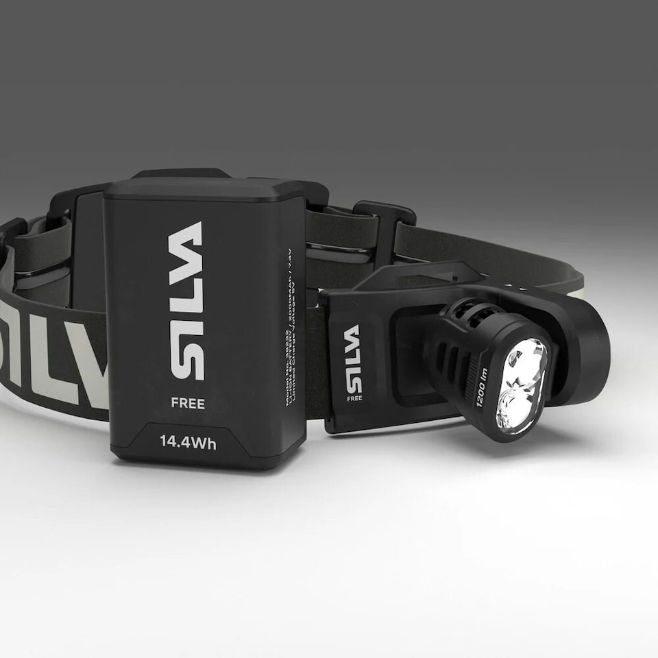 image 1 of Silva Head Torch Rechargeable Battery LED Waterproof Free 1200 XS 1200 Lumen
