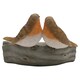 image 4 of Country Living Robin Pair Bird Bath