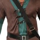 image 4 of Fiestas Guirca Mens Archer Costume Set | Brown | Brown/Green | L | 1