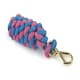 image 7 of Shires Two Toned Headcollar Lead Rope Black | Colour: Black/Teal
Size: One Size