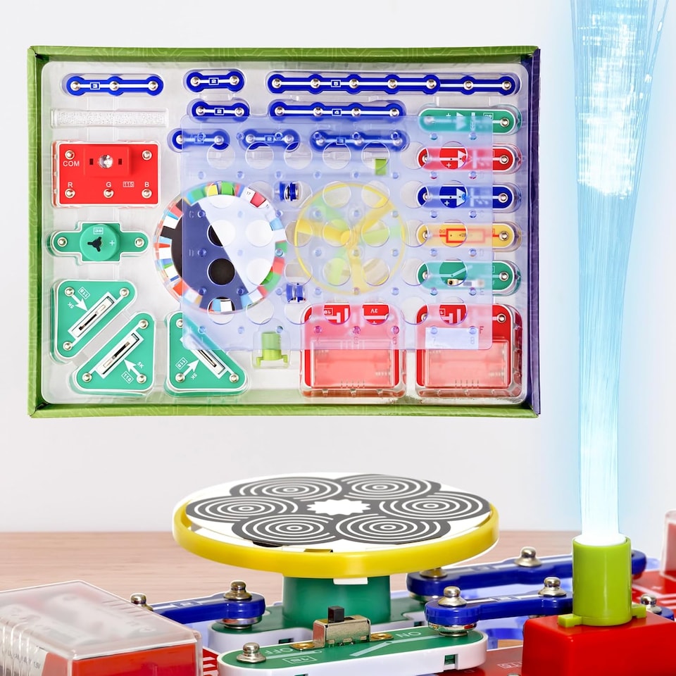 image 1 of Science Kidz Electro Snaps Light & Colour Set