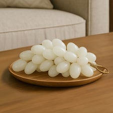 Interiors by Premier White Onyx Decorative Grapes,Easy Maintenance Grape Decor,Versatile & Elegant White Grapes