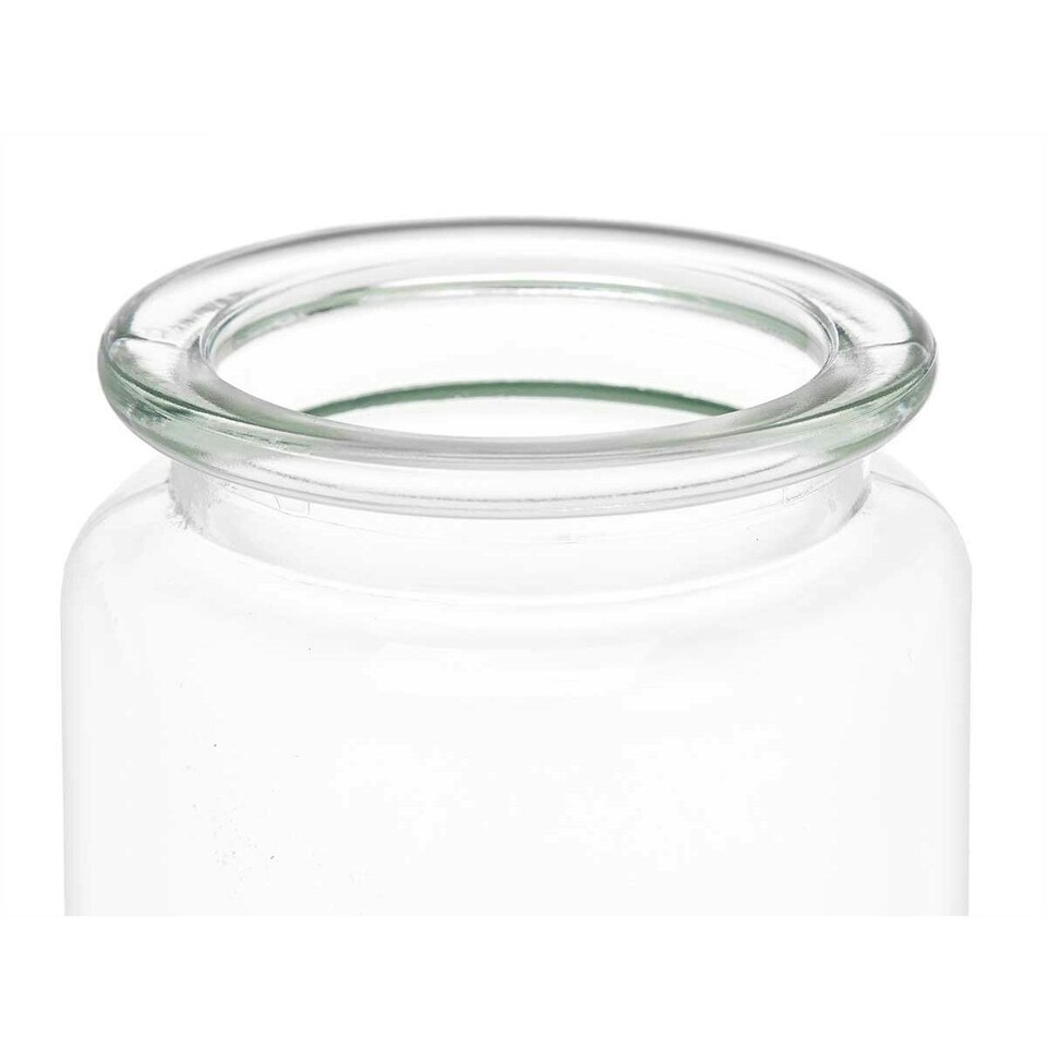 image 1 of Jar Transparent Glass 250 ml 8 x 13 x 8 cm (24 Units) With lid N/A