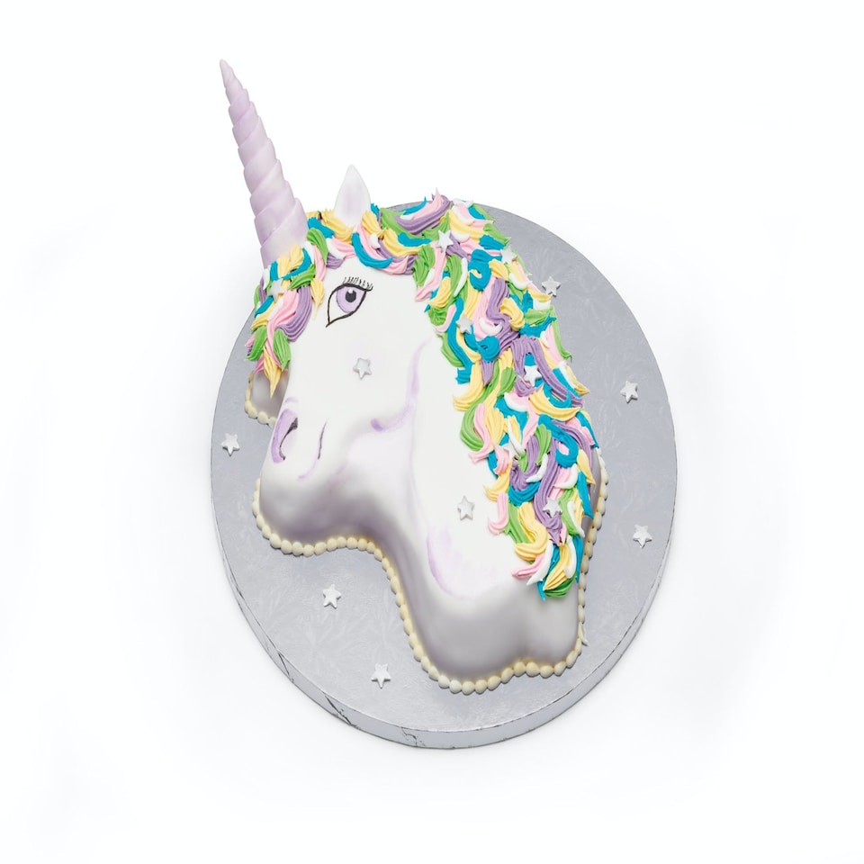 image 1 of KitchenCraft Cake Pan Unicorn Shaped Silver | ONE SIZE