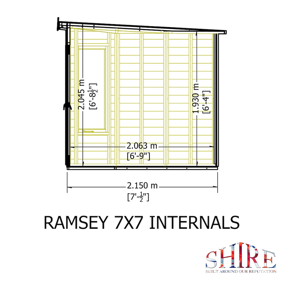 image 1 of Ramsey  7 x 7 Corner Summerhouse