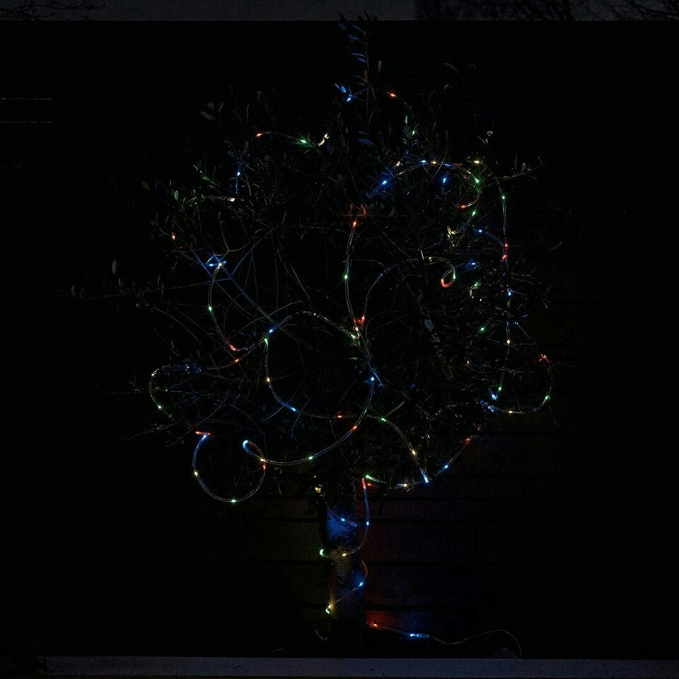 image 1 of ValueLights String Light Copper Outdoor Curtain Light