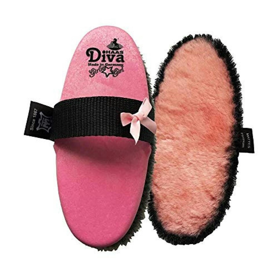 Haas Diva Girlie Girl Brush - Pink - One Size