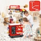 image 3 of Kids Play Kitchen Fried Chicken Shop (Red)