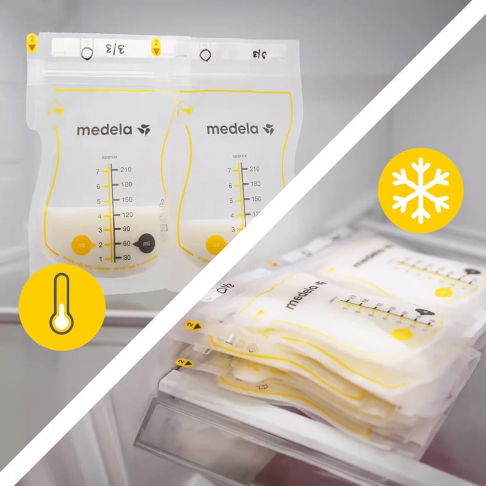 image 1 of Medela Breastmilk Storage Bag 50Pk