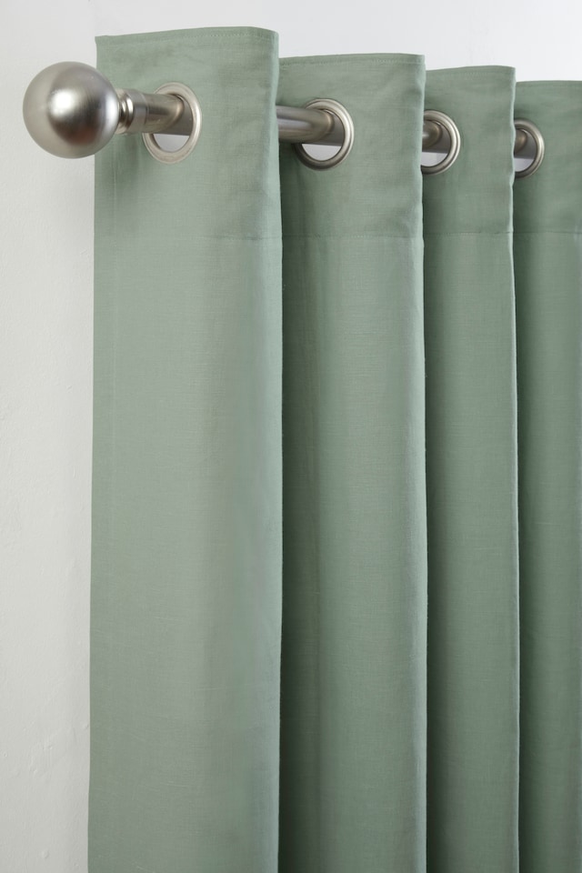image 1 of Martex Curtains Green