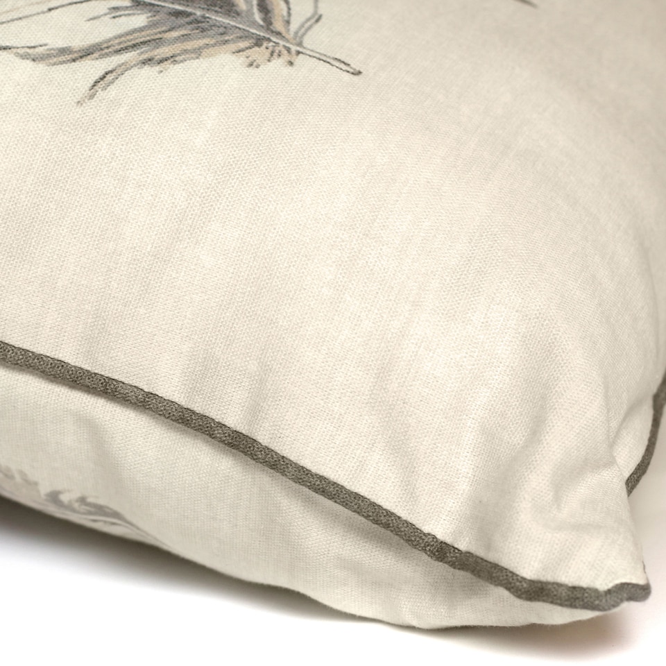 image 1 of Fusion Idaho Filled Cushion Charcoal