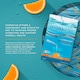 image 2 of Hydravive Rehydration Electrolytes Powder - High Strength Vitamin C and All 8 B Vitamins: B1, B3, B5, B12 Supplement Sachet Drink - 7 Pack Orange
