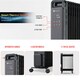 image 5 of PureMate 2500W 11-Fin Oil Filled Radiator | Portable Heater with Digital Thermostat, 24Hr Timer & Eco Mode