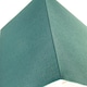 image 4 of Contemporary and Stylish Vivid Teal Linen Fabric Rectangular Lamp Shade | Blue | Teal | 1