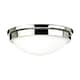image 1 of Gravity Round Flush Light, Polished Nickel