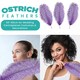 image 4 of 50cm - 60cm Large Ostrich Feathers, Showgirl Spadones - 5pcs