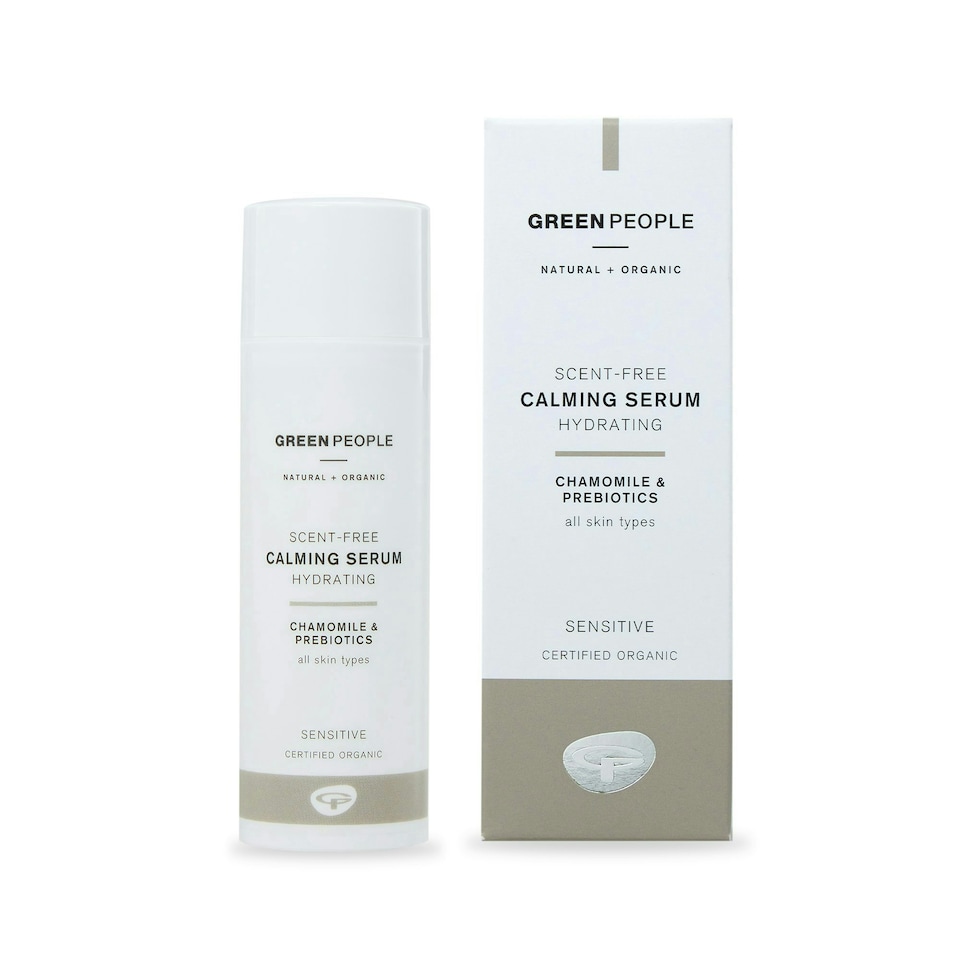 image 1 of Green People Scent Free Face & Neck Serum - Suitable for Sensitive Skin - Organic, Cruelty Free & Vegan, 50ml