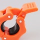 image 3 of Phoenix Fitness Barbell Clamps 1 inch Orange