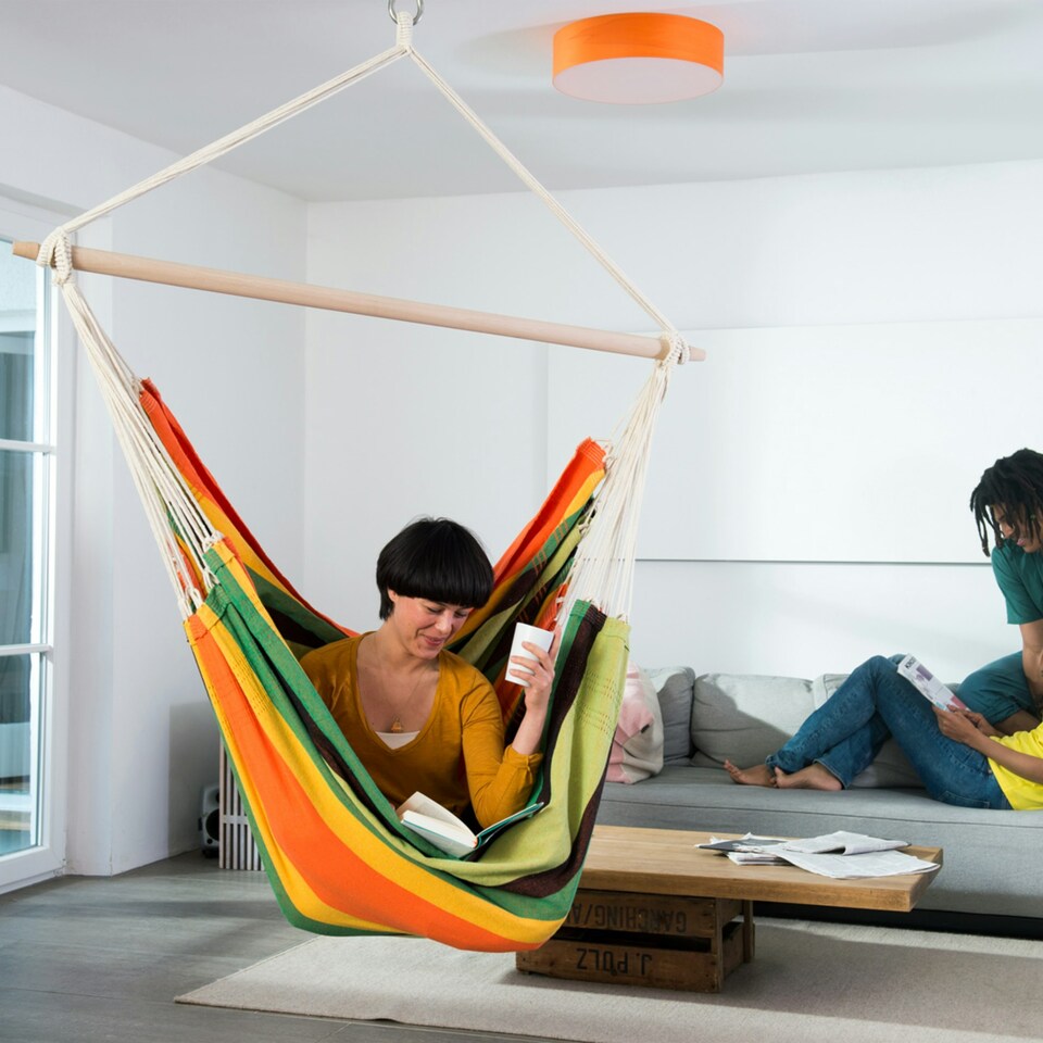 image 1 of Brasil Gigante Esmeralda Hammock Chair Multi | Esmeralda