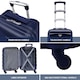 image 2 of Flight Knight 29" Extra Large Suitcase – 20kg Capacity Hard Shell Check-In Luggage with 4 Wheels  100+ Airlines Approved: Ryanair, EasyJet, Jet2, Wizz Air, BA Blue | Navy | Large