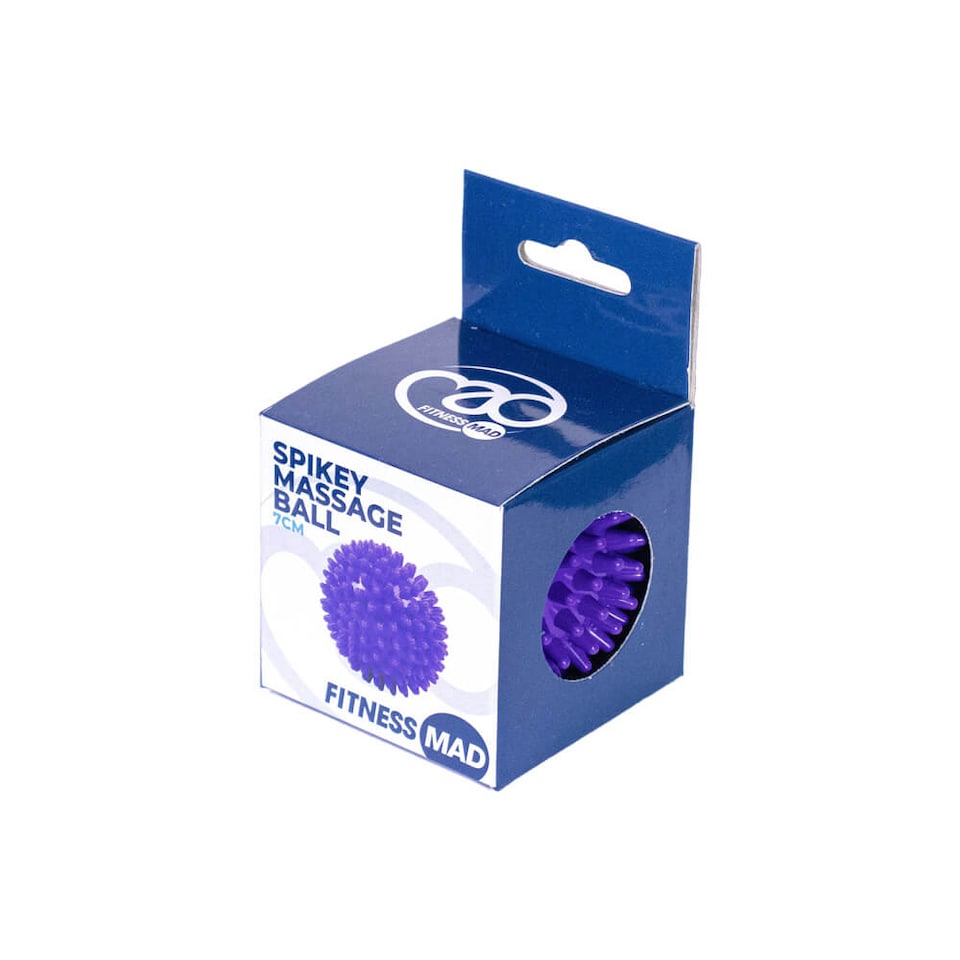 image 1 of Fitness Mad Spikey Massage Ball 7cm, Purple — Phthalate-free PVC | Purple | Purple | 7cm
