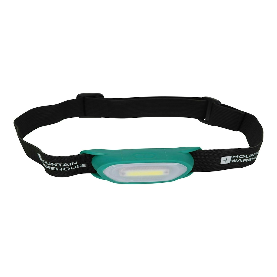 image 1 of Mountain Warehouse Cob Active Head Torch Lightweight Camping Hiking Flashlight