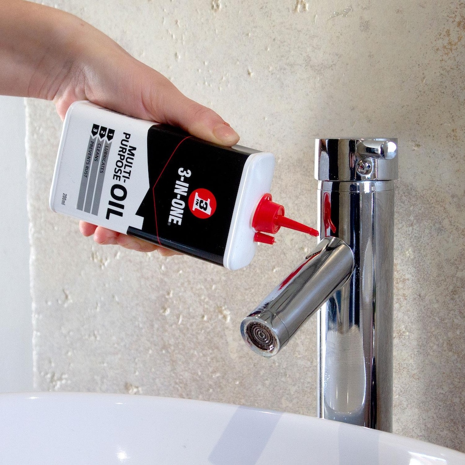 image 1 of 3-IN-ONE Multi-Purpose Drip Oil Easy to Use for Long-Lasting Lubrication 4x200ml