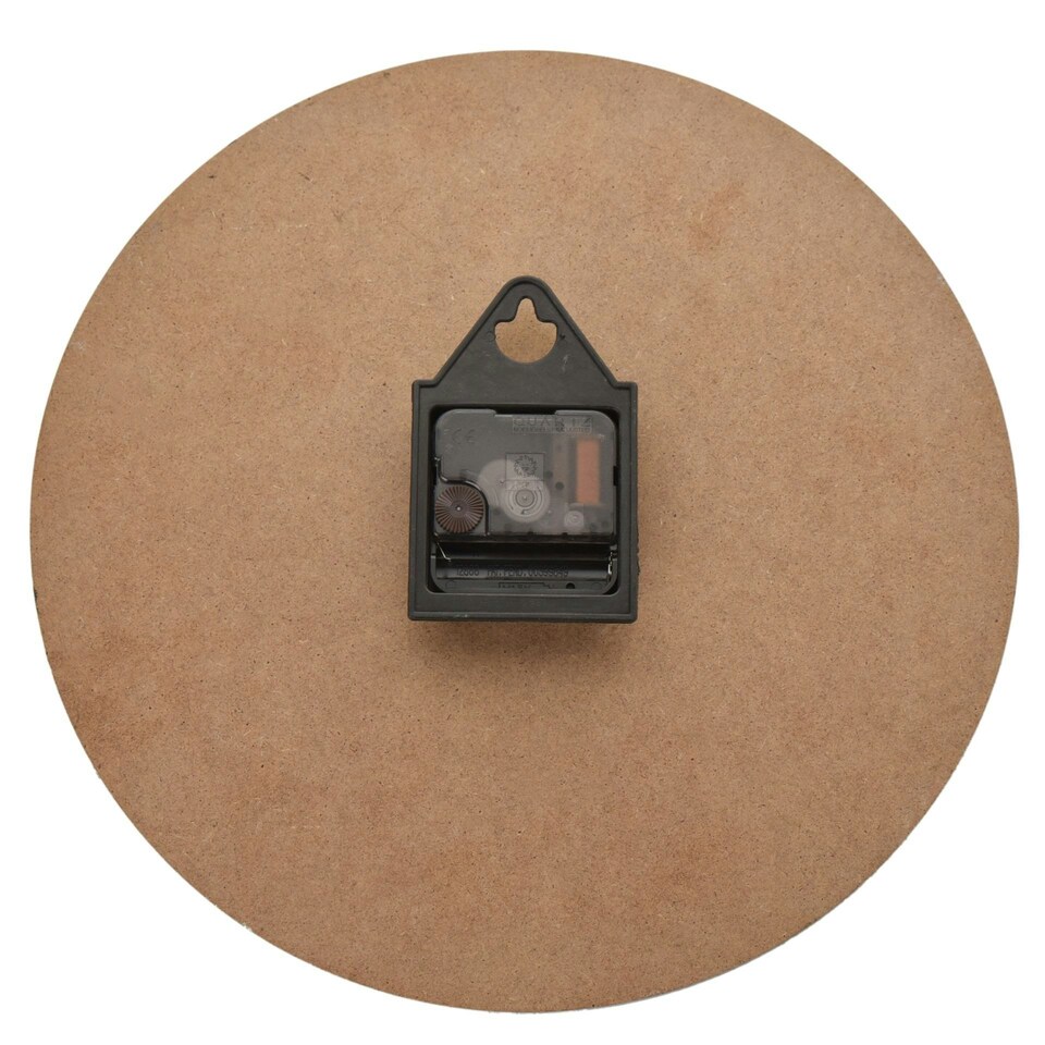 image 1 of Interval Cement Look Wall Clock - 30cm Grey | Cement