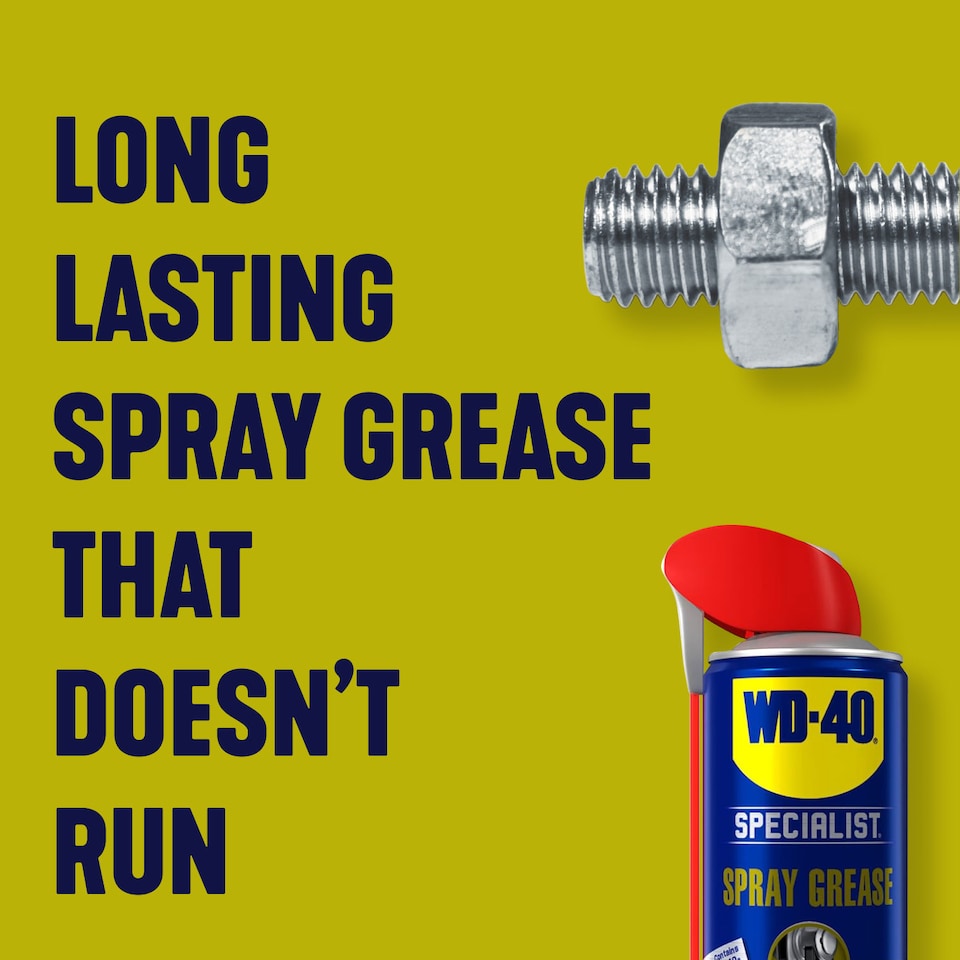 image 1 of WD-40 Specialist Spray Grease High Performance Lubrication 400ml, 2 Pack