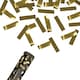 image 1 of Gold Metallic Medium Confetti Cannon 40cm