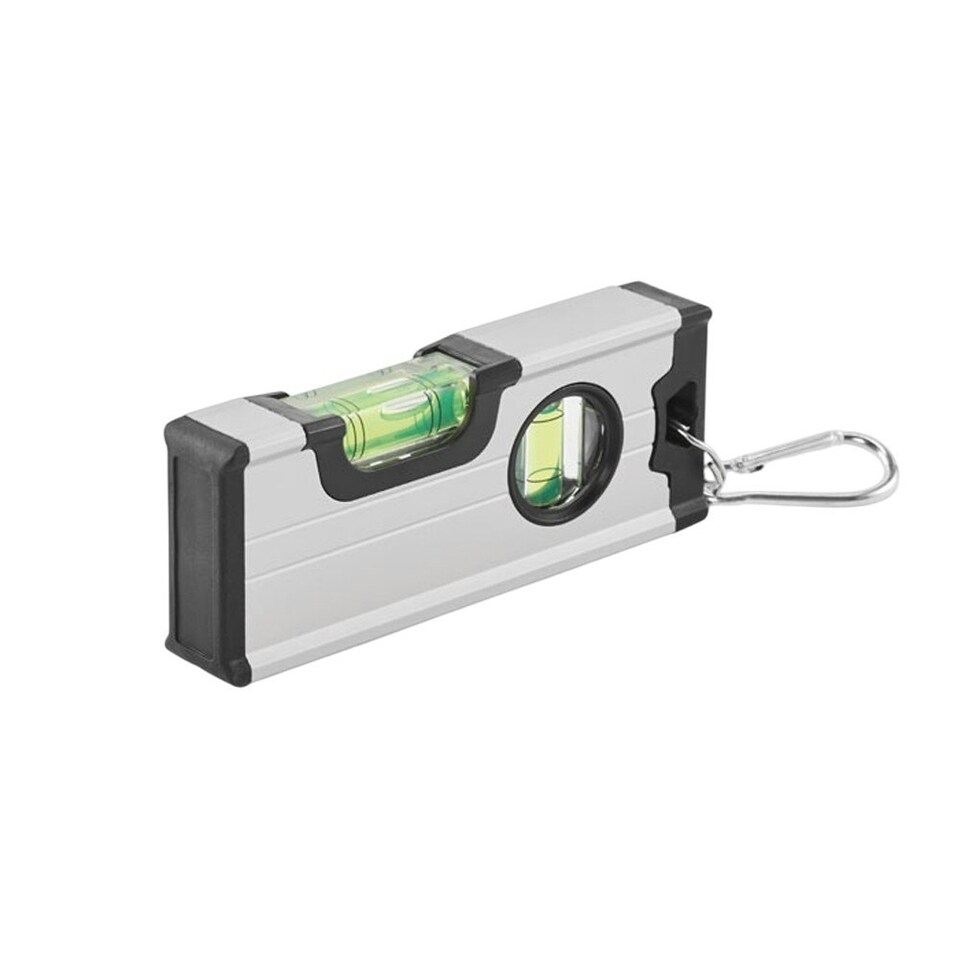MidOcean Magnel Magnetic Aluminium Spirit Level - Silver - One Size