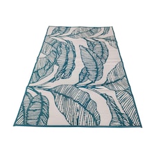 Charles Bentley Teal Blue Weatherproof Outdoor Rug 160x230cm