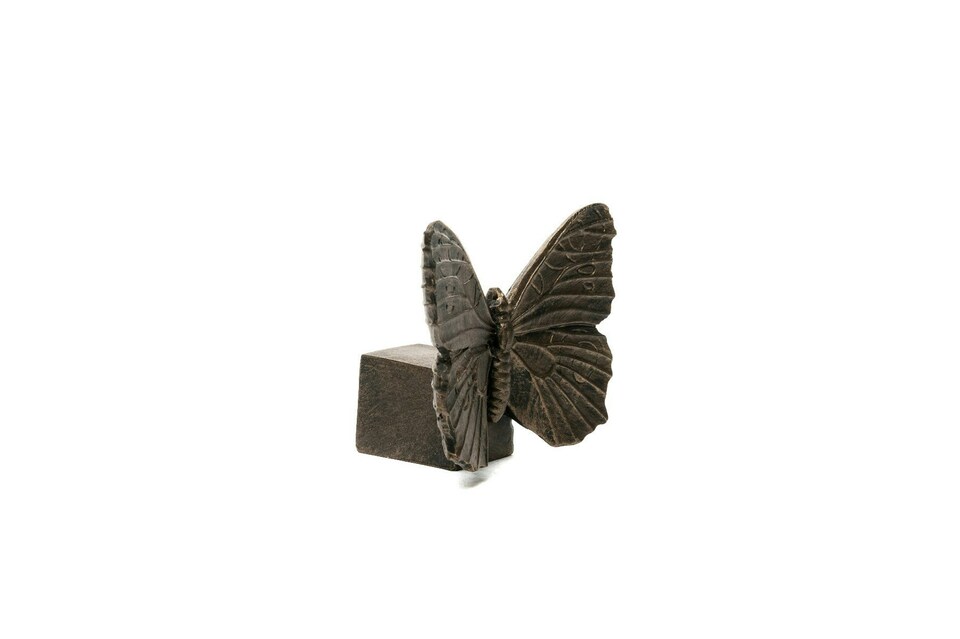 image 1 of Butterfly Plant Pot Feet - Set of 3 | Grey
