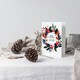 image 3 of Let's Get Cozy And Boozy Colourful Wreath Blank For Him Or Her Art Christmas Card