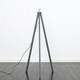 image 1 of ValueLights Modern Grey Wood Tripod Floor Lamp Base