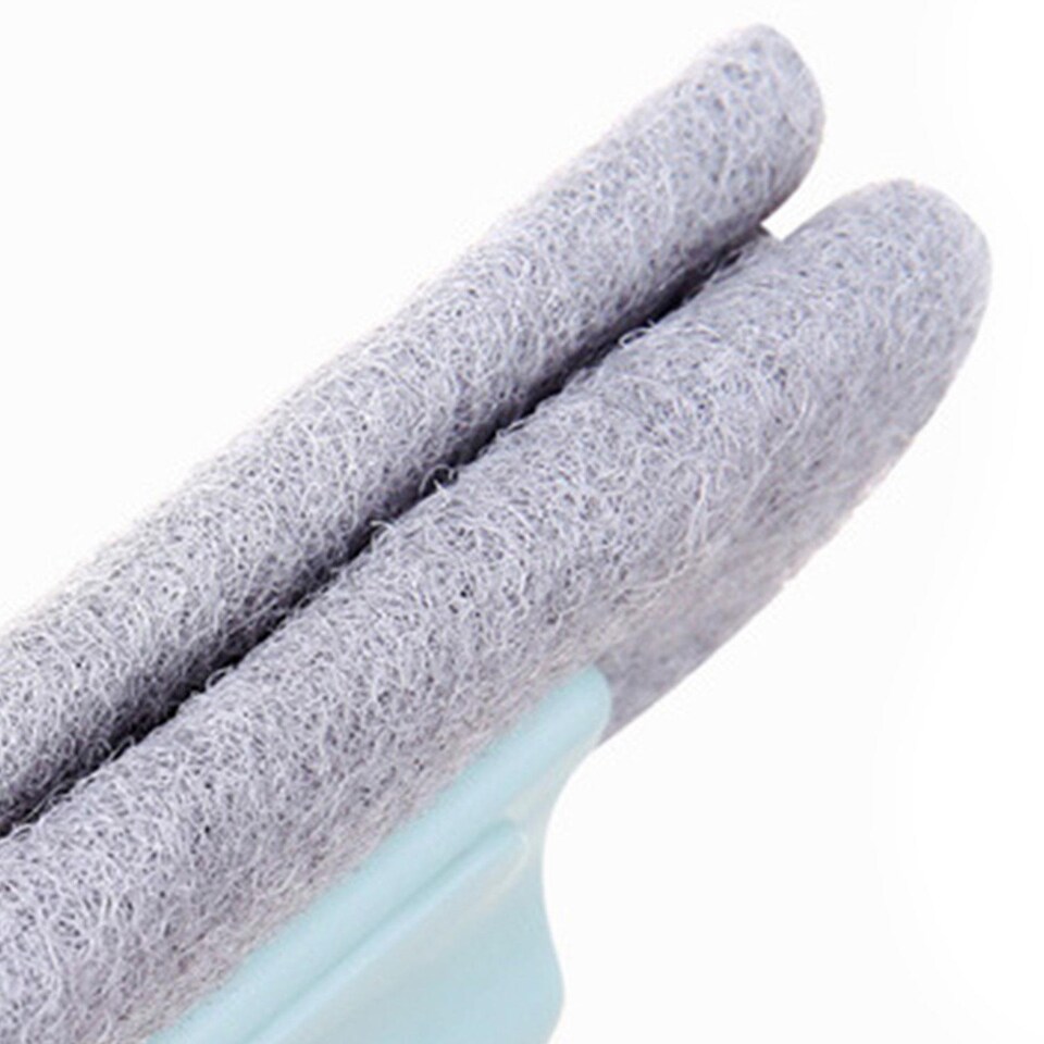 image 1 of Haven Household Groove Gap Cleaning Brush, Blue