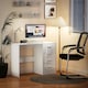 image 6 of HOMCOM Computer Writing Desk with 4 Drawers, High Gloss Home Office Workstation