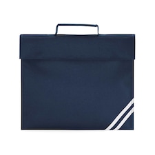 Quadra Classic Book Bag - French Navy - One Size Blue