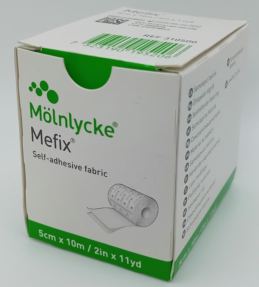 image 1 of Mefix 5cm x 10m Self-Adhesive Fabric Tape