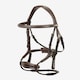 image 1 of LeMieux Kudos Clear Arc Bridle Brown | Full